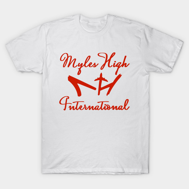 Myles High International Red Script by mylehighinternational